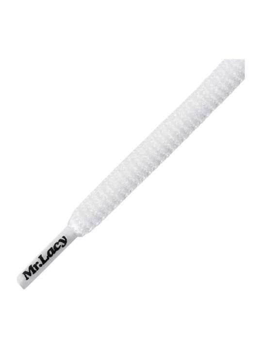 Mr.Lacy Runnies Hydrophobic Κορδόνια Παπουτσιών Λευκά 2τμχ 120cm