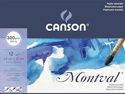 Canson Watercolour Pads Montval Watercolour A3 29.7x42cm Canson Watercolour Pads Montval Watercolour A3 29.7x42cm