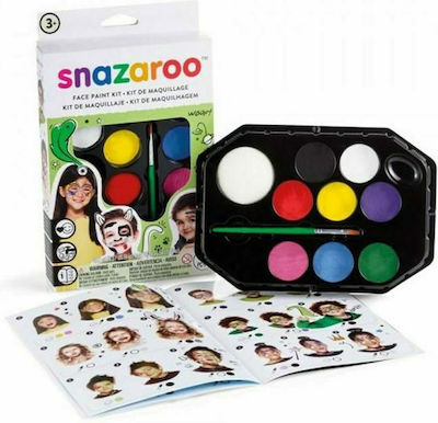 Carnival Makeup Palette Snazaroo 8x2ml 2ml Multicolour 11pcs