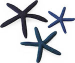 Oase Starfish Set 3 Blue Aquarium Ornament 62507