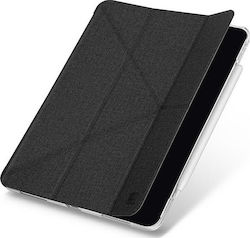 Uniq Yorker Canvas Klappdeckel iPad Air 2020/2022 Schwarz Uniq Yorker Canvas Klappdeckel iPad Air 2020/2022 Schwarz