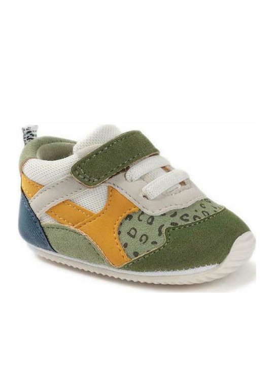 Mayoral Βρεφικά Sneakers Αγκαλιάς Χακί