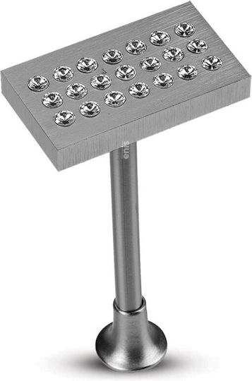 Enis by Domus Antigone Holdback Wand Nickel Matt / Swarovski crystal 1Stück
