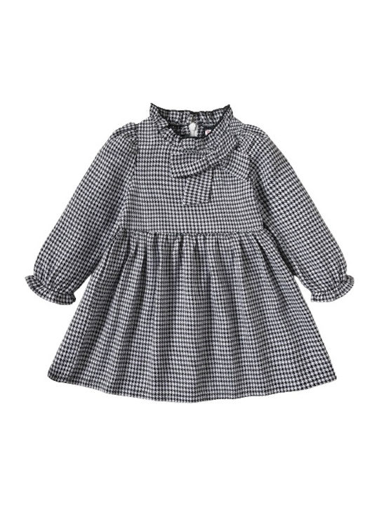 Children's everyday dress Black - White