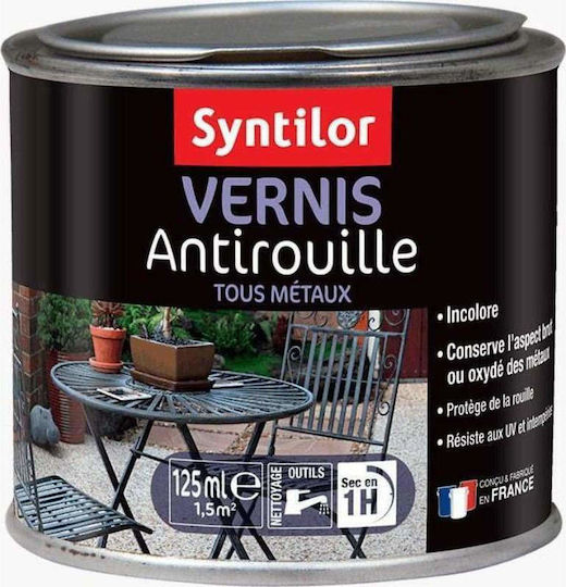 Syntilor Βερνικόχρωμα Αντισκωριακό Νερού Vernis Antirouille 0.5lt Διάφανο Ματ