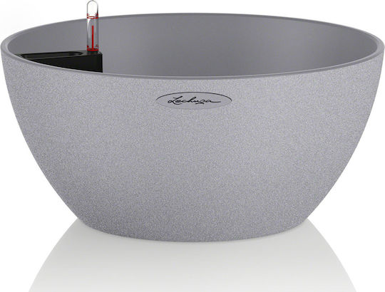 Lechuza Cubeto Stone Self-watering Pot Plastic 30x30x13.5cm.