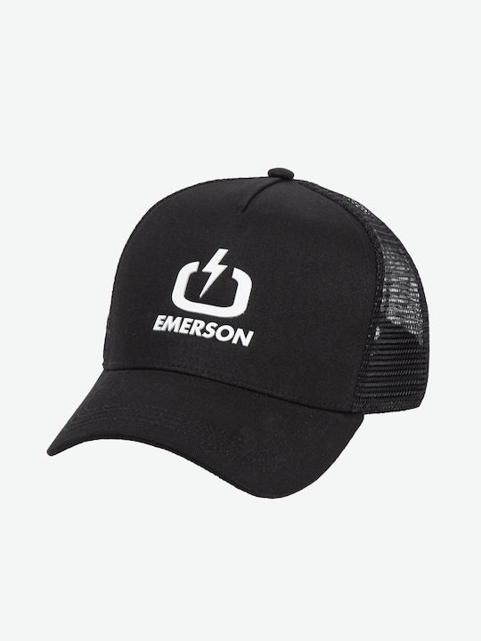 Emerson Men's Trucker Cap Black