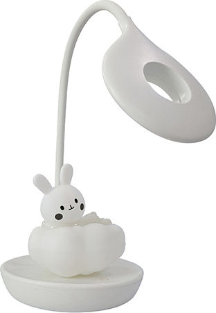 Bright Sun LED Kinder Schreibtischlampe Bright Sun Funny Bunny Weiß