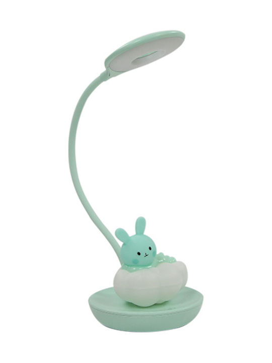 Lumini LED Lampă de birou pentru copii Bright Sun Funny Bunny Verde