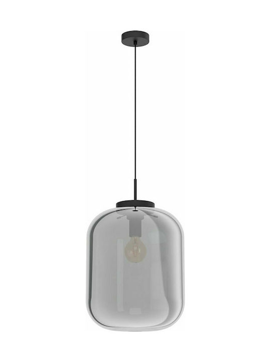 Eglo Bulciago Pendant Lamp E27 Transparent