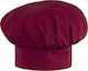 Giblor's Kochmütze Burgundisch Toque
