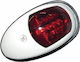 Eval Eval Boat Lighting Without Poles Side Navigation Light Red Led Plastic White 03538-1R