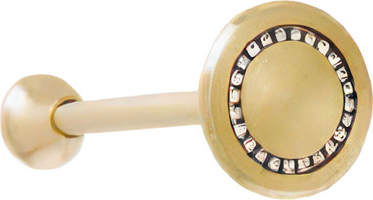 Anartisi A11 Holdback Wand Satin Gold / Swarovski Crystals 1Stück