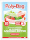 Polybag Lebensmittelbeutel 29x22cm 20Stück