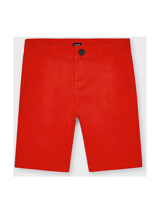 Mayoral Kids Shorts/Bermuda Fabric Red