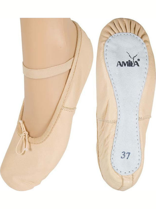 AMILA Ballet Shoes No 27 Beige