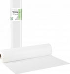 Bournas Medicals Examination Table Plasticized Paper Roll 68cm x 50m White Premium Standard