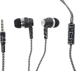 Ακουστικά Ψείρες In Ear Earphones με 3.5mm Μαύρα