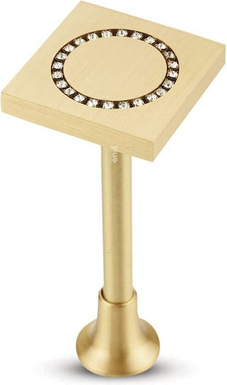 Enis by Domus Faistos Holdback Perete din Metal Grommet Checkmate Gold 1buc