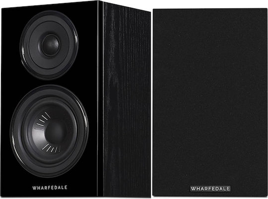 Wharfedale Diamond 12.0 S019.31696 Pair of Hi-Fi Speakers Bookself 60W 2 No of Drivers W16xD20xH26.5cm. Black