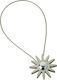 Zogometal Tie-Back Magnetic made of Metal Nickel Matt / Chrome with Diza 1pcs