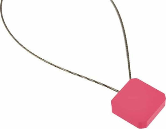 Zogometal Tie-Back Magnetic made of Metal Fuchsia with Diza 1pcs