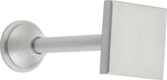 Zogometal Holdback Perete din Metal Nichel mat 1buc
