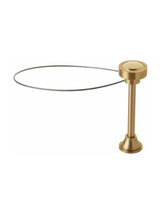 Zogometal Holdback Magnetic made of Metal Oro Matt / Oro with Diza 1pcs