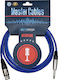 Prostage XLR female to 6.3mm male 2m Cable Blue...