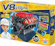Buki Plastic V8 Engine Construction Toy For Children 10+ Years