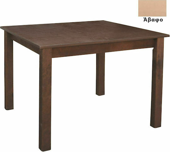 Τραπέζι Ταβέρνας Ξύλινο Άβαφο 110x70x75εκ.