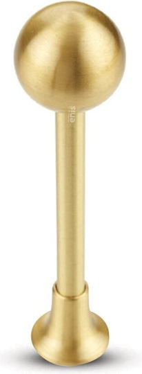 Enis by Domus Νο 43 Holdback Wall made of Metal Gold Checkmate 1pcs