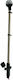 Eval Boat Lighting with Pole Perimeter Light with Pole Bracket and Plastic Base with Black Shell 01324-B