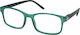 Eyelead E203 Men's Reading Glasses +0.75 in Green color E203 E 203