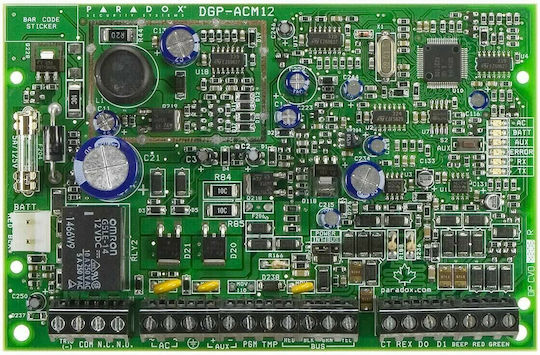 Paradox Placă de circuit Sisteme de alarmă 4 Unitate de acces la cabluri