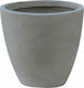 Woodwell Flower Pot-3 Φ44x37cm Ghiveci de flori 44x37cm în Culoare Gri Ε6302.B