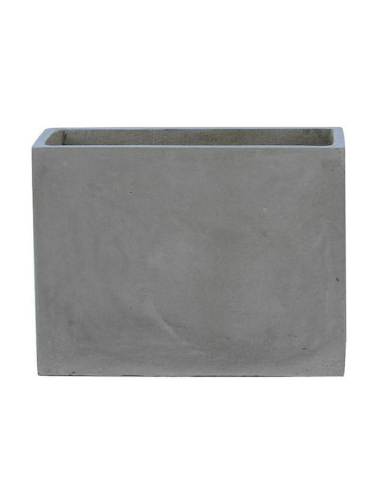 Woodwell Flower Pot-2 Γλάστρα Cement Grey 60x30x45cm