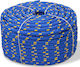 vidaXL Knitted 12mm Polypropylene Rope 50m Μπλε