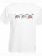 Bike Vespa T-shirt White