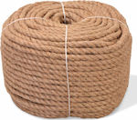 vidaXL Twisted 12mm Jute Rope 100m