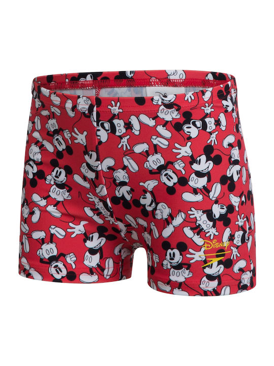 Speedo Essential Kinder Badeanzug Badeshorts Rot