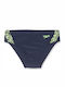 Speedo Boom Splice Παιδικό Μαγιό Σλιπ Navy Μπλε
