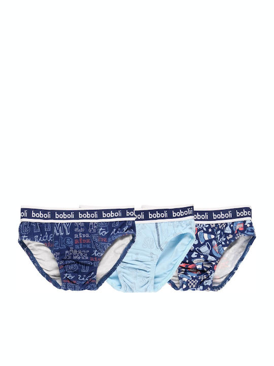Boboli Kids' Set with Briefs Blue 3pcs