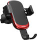 Mcdodo Βάση Κινητού Αυτοκινήτου Car Holder Dragonfly Gravity Red με Ρυθμιζόμενα Άγκιστρα