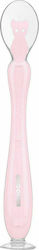 Kikka Boo Baby Spoon Suction cup made of Silicone Pink