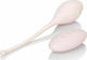 Calexotics Vibrating Remote Kegel Exerciser Drahtlos Vaginalbälle mit Vibration Weiß