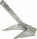 Eval Danforth Anchor Galvanized 12kg 00124-12