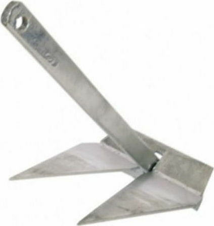 Eval Danforth Anchor Galvanized 12kg 00124-12