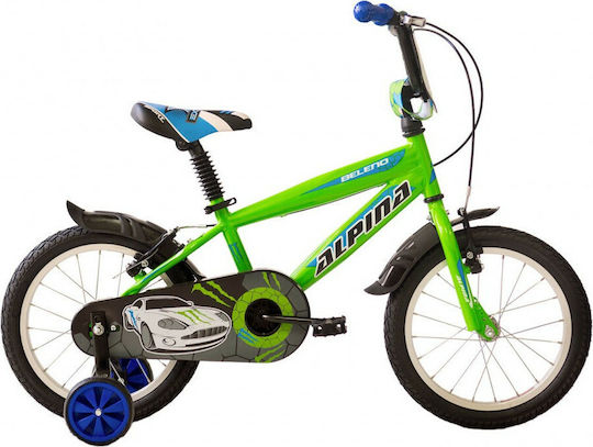 Alpina Beleno 14" Kids Bicycle BMX Green