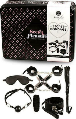 Secretplay Secret Bondage Bondage Set 8 Pieces Black